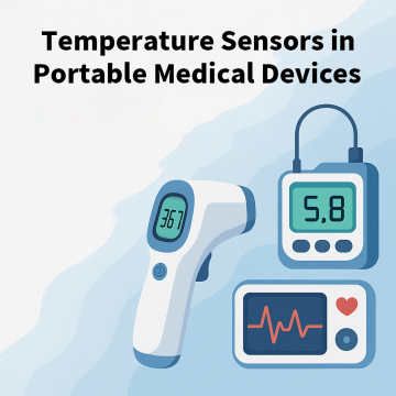 Application of Temperature Sensors in Portable Medical Devices